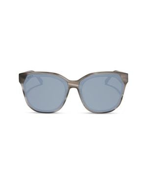 DIFF Gia 62Mm Oversize Square Sunglasses - Blue