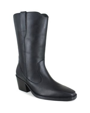 Zigi Baldwin Western Boot - Black