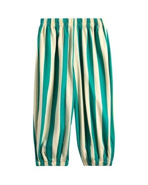 ALL SMALL.CO Kids' Carousel Striped Cotton Pants - Blue