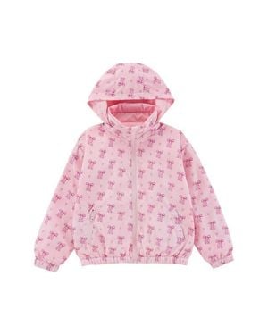 Cleonie Kids' Max Rain Water Repellent Reversible Windbreaker - Pink