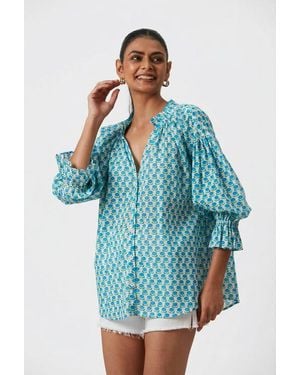 Ro's Garden Rachel Shirt - Blue
