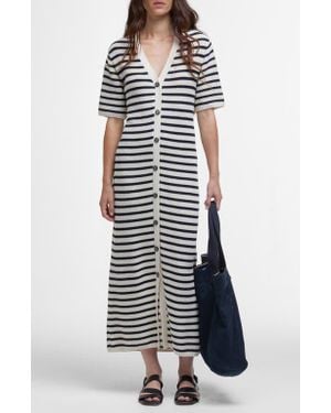 Barbour Isla Breton Stripe Cotton Maxi Dress - Multicolor