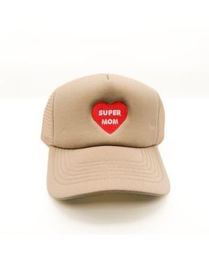 Rey To Z Super Mom Trucker Hat - Natural
