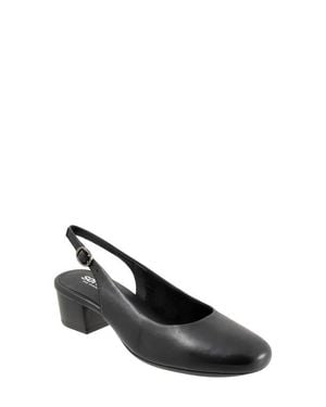 Softwalk Largo Slingback Pump - Black