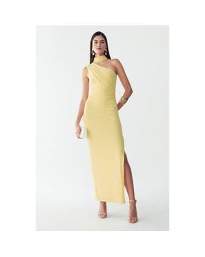 BWLDR Annie Maxi Dress - Yellow