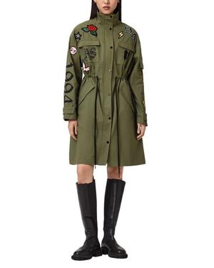 AllSaints Aria Patch Parka - Green