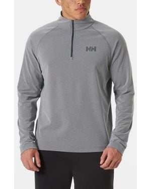 Helly Hansen Tyri Half Zip Pullover - Gray