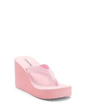 Jeffrey Campbell Astria Platform Wedge Sandal - Pink