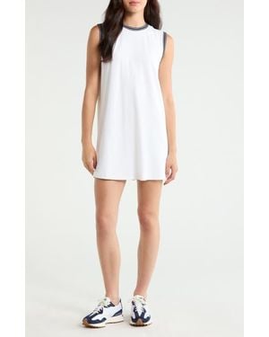 Varley Endo Court Sleeveless Minidress - White