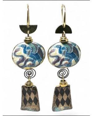 Lunaversoul Misfits & Heroes Earrings - Blue