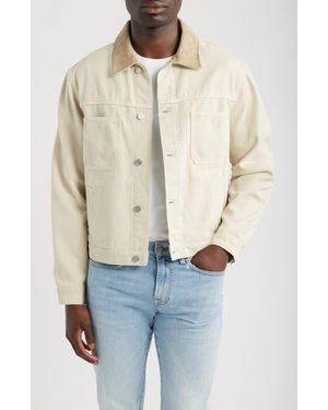 FRAME Canvas Utility Jacket - Blue