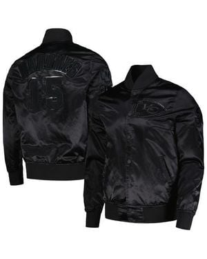 Pro Standard Patrick Mahomes Kansas City Chiefs Player Full-Snap Jacket - Black