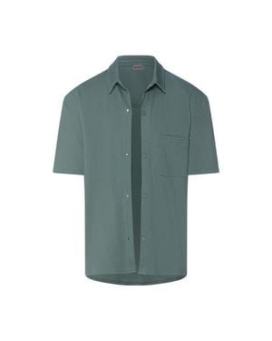 Hanro Travelwear Cotton Jacket - Green