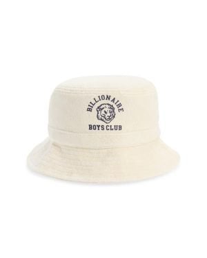 BBCICECREAM Terry Cloth Bucket Hat - White