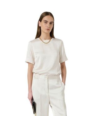 Gerard Darel Cileia Short Sleeve Blouse - White