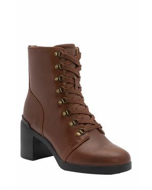 ABEO Metropolis Lace Boot - Brown