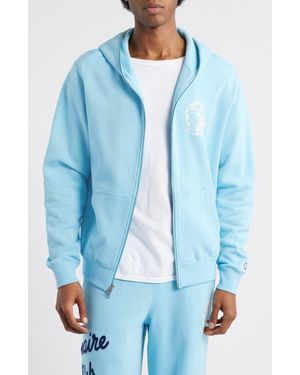 BBCICECREAM Zip Helmet Hoodie - Blue