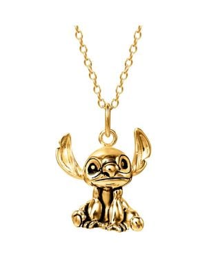 Disney Sterling Stitch Necklace - Metallic