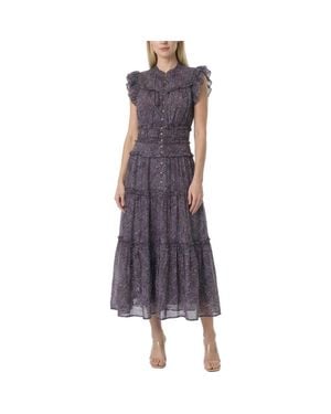 AREA STARS Kamala Dress - Purple