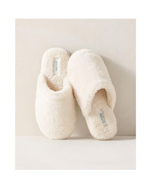 Haven Well Within Faux Fur Slippers - Natural