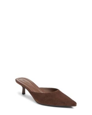Open Edit Carmen Mule Pump - Brown