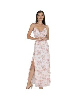 Akalia Hailey Carmen Dress - Pink