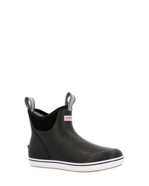 XtraTuf 6-Inch Ankle Deck Boot - Black