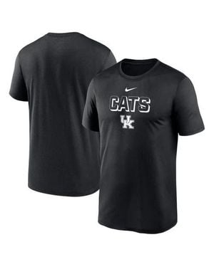 Nike Kentucky Wildcats 2025 Sideline Legend Performance T-Shirt - Black