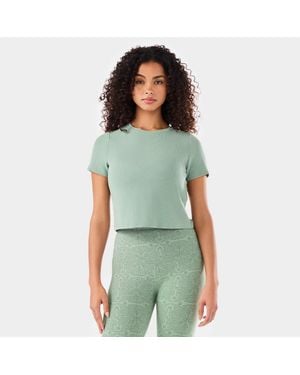 Tavi Ribbed Tee - Green