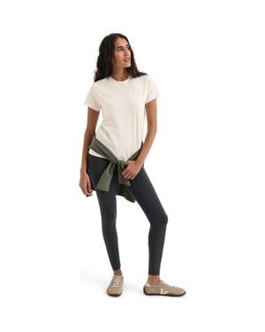 Pact Luxe Essential Crewneck Tee Made With Organic Cotton - White