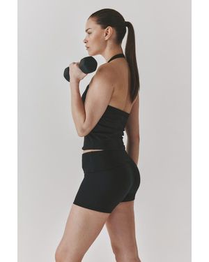 H&M Sports Biker Shorts With Softmove - Black