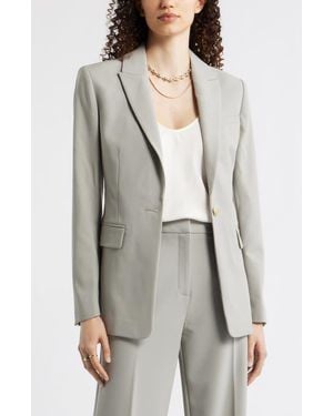 Nordstrom The Ingrid Classic Fit Blazer - Gray