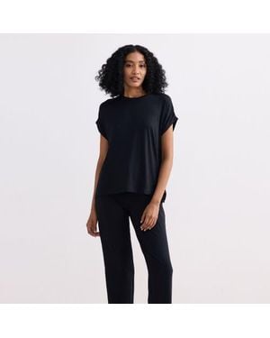 REISTOR Relaxed Everyday Tee - Black