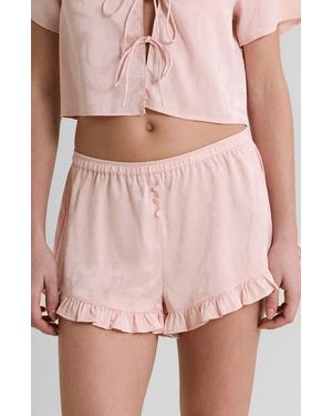 Etam Spiree Sleep Shorts - Pink