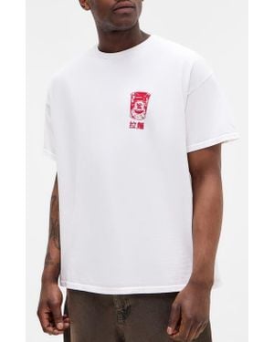 BDG Japanese Snacks Graphic T-Shirt - White