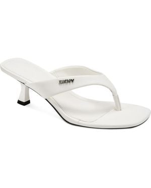 DKNY Mackey Flip Flop - White