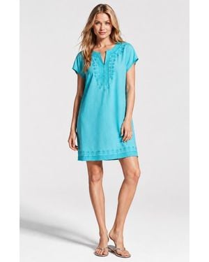 Calypso St. Barth Rowena Tunic - Blue