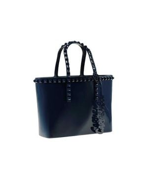 Carmen Sol Grazia Tote Bag - Blue