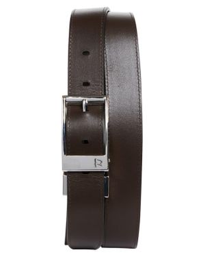 Christian Louboutin Bizz Belt Switch Leather Belt - Gray