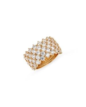 Nordstrom Cubic Zirconia Grid Ring - White