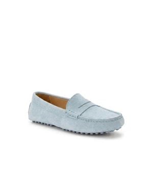 Menina Step Oporto Moccasin Loafer - Blue