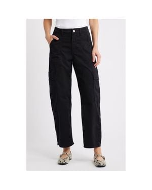 Mavi Vinnie Ankle Cargo Pants - Black