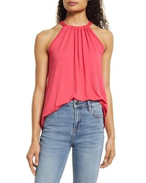 Loveappella Halter Neck Tank - Red