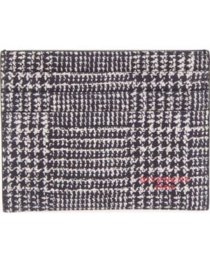 Givenchy New Goatskin Leather Card Holder - Black