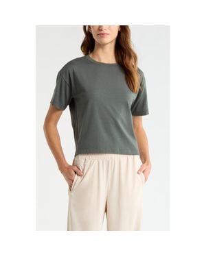 Zella New Take Crewneck T-Shirt - Green