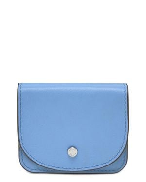 Aimee Kestenberg Pucker Up Leather Card Case - Blue
