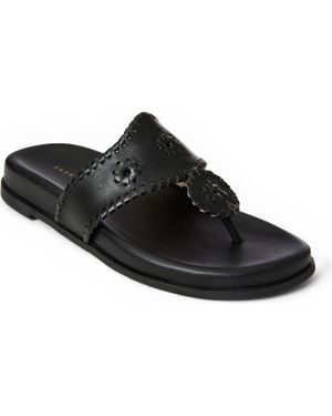 Jack Rogers Jacks Sport Flip Flop - Black