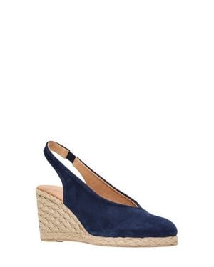 Andre Assous Pamala Slingback Wedge Pump - Blue