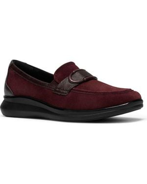 Clarks Lynell Bay Loafer - Red