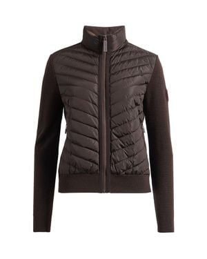 Canada Goose Hybridge Quilted & Knit Jacket - Black